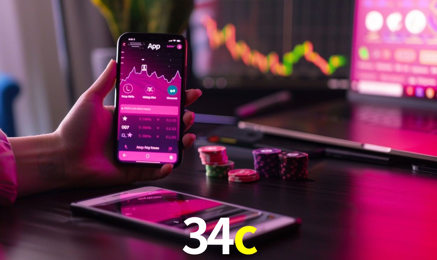 Recursos Exclusivos do App 34c - Modo Offline, Login Biométrico